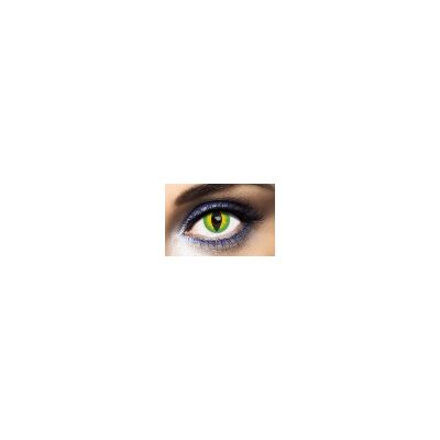 Coloured contact lenses Devil Green, 1 year
