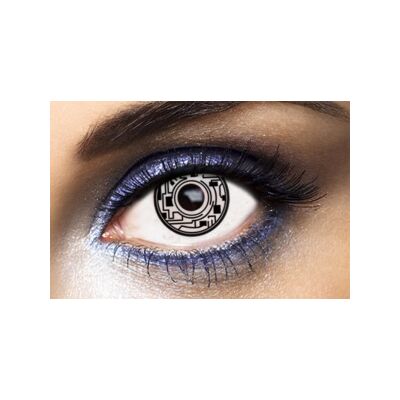 Coloured contact lenses Cyborg, 1 year