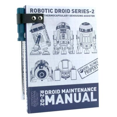 Star Wars A5 Notebook with Pen R2D2 Droid Maintenance Manual