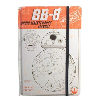 Star Wars Rogue One A5 Notebook BB-8 Droid Maintenance...
