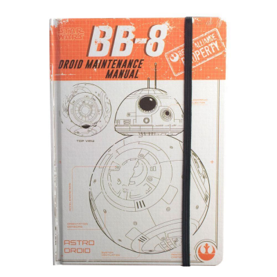 Star Wars Rogue One A5 Notizbuch BB-8 Droid Maintenance...