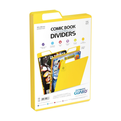 Ultimate Guard Premium Comic Book Dividers Gelb (25)