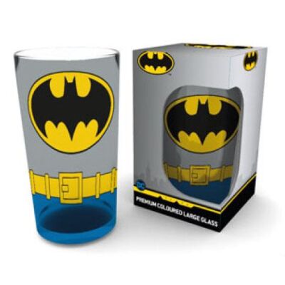 Batman Premium Pint Glass Costume Wrap
