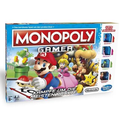 Nintendo Board Game Monopoly Gamer Mario Edition, German