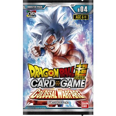 Dragon Ball Super Card Game - Colossal Warfare Booster Pack, English