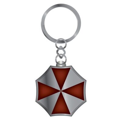 Resident Evil Metall-Schlüsselanhänger Umbrella Corp 7 cm