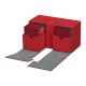 Ultimate Guard Twin Flip´n´Tray Deck Case 200+ Standardgröße XenoSkin Rot