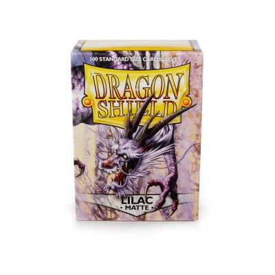 Dragon Shield Standard Sleeves - Matte Lilac (100 Sleeves)