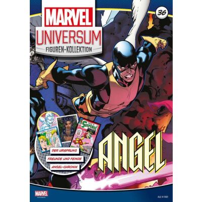 Marvel Universum Figuren-Kollektion 36: Angel (mit handbemalter Classic Marvel-Figur)