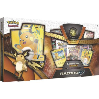 Pokemon Raichu-GX Schimmernde Legenden Spezial-Kollektion, Deutsch