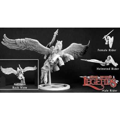 Reaper 03096: Paladin and Pegasus, Dark Heaven Legends