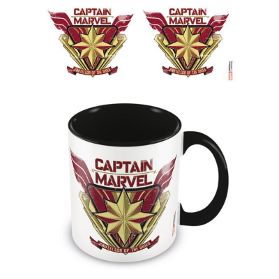Captain Marvel Coloured Inner Tasse Protector