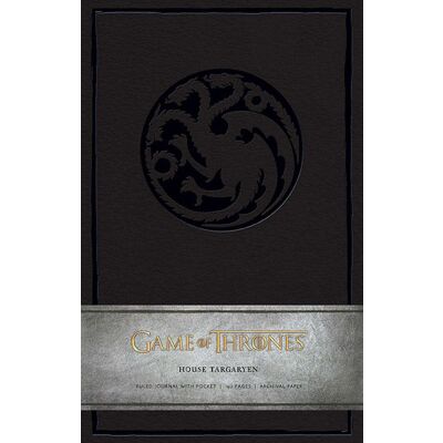 Game of Thrones Hardcover Ruled Journal House Targaryen