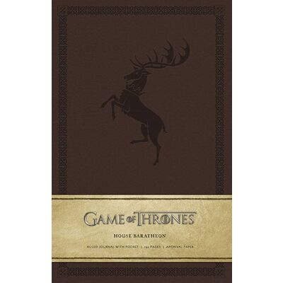 Game of Thrones Hardcover Ruled Journal House Baratheon