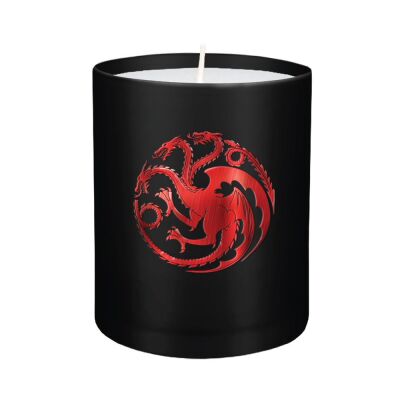 Game of Thrones Glass Candle House Targaryen 8 x 9 cm