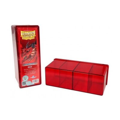 Dragon Shield - 4 Compartment Storage Box - Red