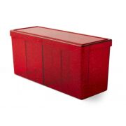 Dragon Shield - 4 Compartment Storage Box - Ruby