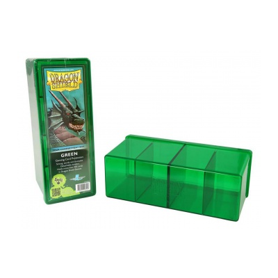 Dragon Shield - 4 Compartment Storage Box - Green