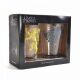 Game of Thrones Drinking Glass 2-Pack Stark & Lannister