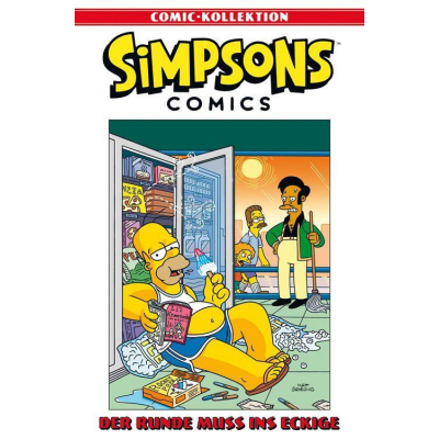 Simpsons Comic-Kollektion 08: Der Runde muss ins Eckige