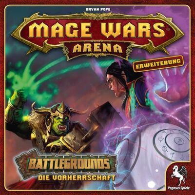 Mage Wars Arena - Battlegrounds: Die Vorherrschaft, German