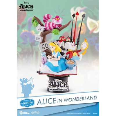 Alice im Wunderland D-Select PVC Diorama 15 cm