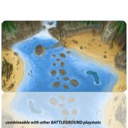 Blackfire Playmat - Battleground Edition Island -...