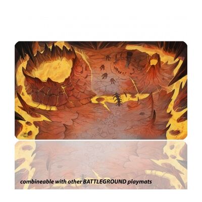 Blackfire Playmat - Battleground Edition Mountain -...