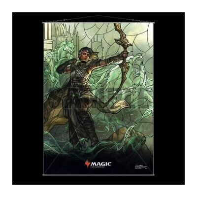 UP - Stained Glass Wall Scroll Magic: The Gathering - Vivien
