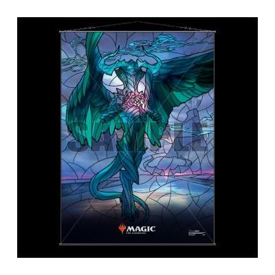 UP - Stained Glass Wall Scroll Magic: The Gathering - Ugin