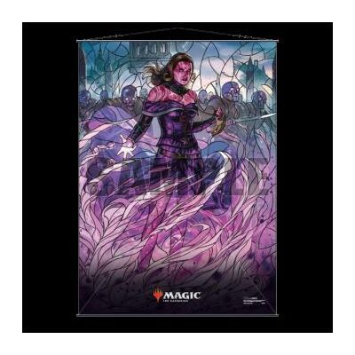 UP - Stained Glass Wall Scroll Magic: The Gathering - Liliana
