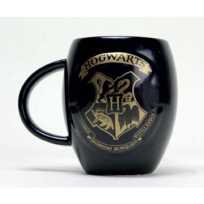 Harry Potter Oval Mug Hogwarts Gold