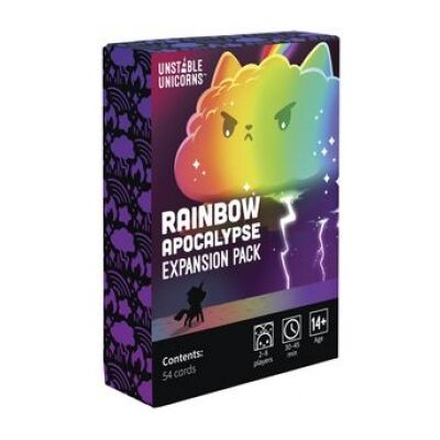 Unstable Unicorns Rainbow Apocalypse Expansion Pack, English