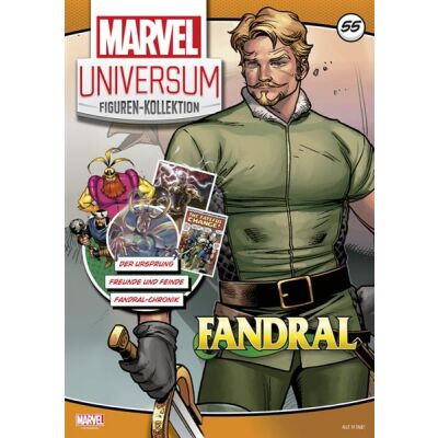 Marvel Universum Figuren-Kollektion 55: Fandral (mit handbemalter Classic Marvel-Figur)