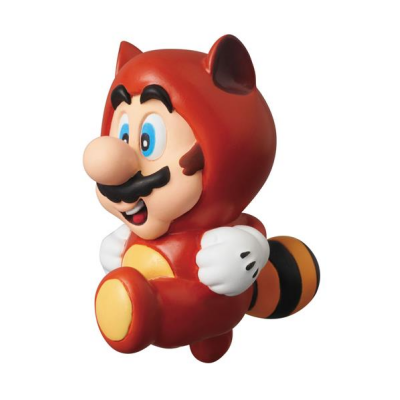 Nintendo UDF Serie 1 Minifigur Tanuki Mario (Super Mario Bros. 3) 6 cm