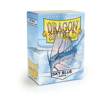 Dragon Shield Standard Sleeves - Matte Sky Blue (100...