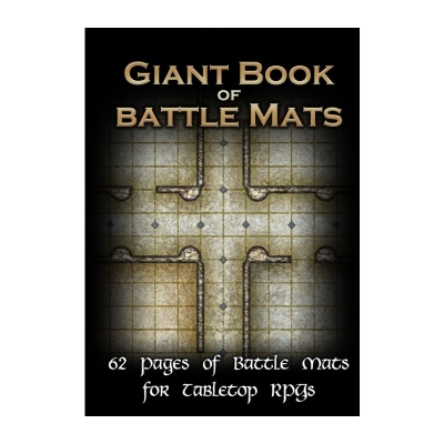 Giant Book of Battle Mats, Englisch