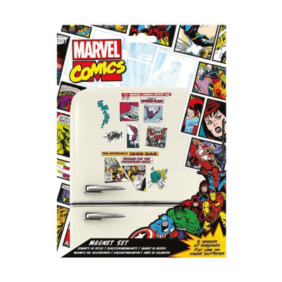 Marvel Comics Magnete Set Retro Heroes