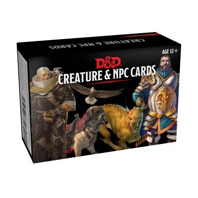 D&D Monster Cards - NPCs & Creatures (182 cards) (EN)