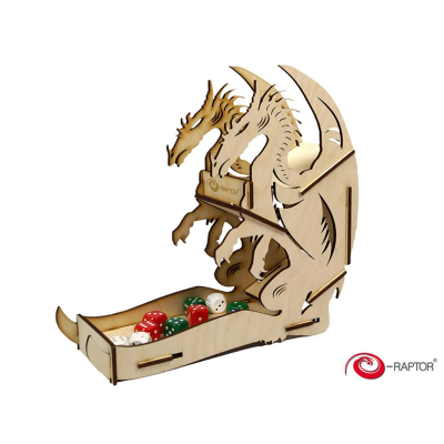 Dice Tower Large: Dragon (Wooden)