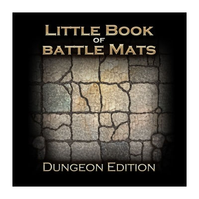The Little Book of Battle Mats - Dungeon Edition, Englisch