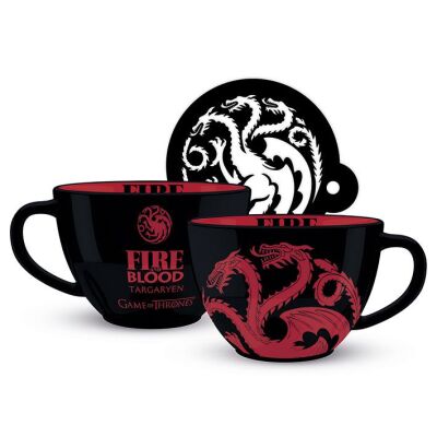 Game of Thrones Cappuccino Mug Targaryen