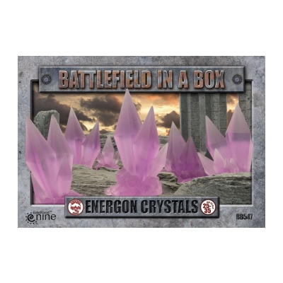 Battlefield In A Box - Energon Crystals - Purple - (x6) -...