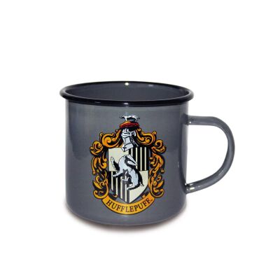 Harry Potter Enamel Mug Hufflepuff Logo