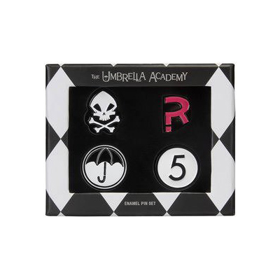 The Umbrella Academy Ansteck-Buttons 4er-Pack