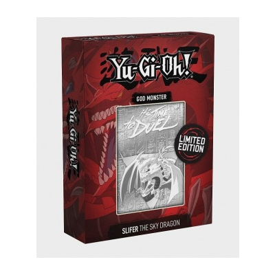 YuGiOh! Limited Edition Metal God Card Slifer the Sky Dragon