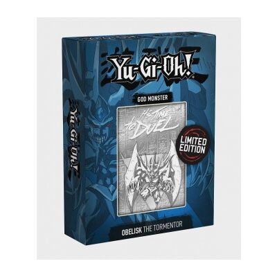 YuGiOh! Limited Edition Metal God Card Obelisk the Tormentor