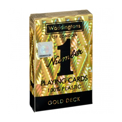Number 1 Spielkarten Gold Deck