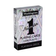 Number 1 Spielkarten Platin Deck