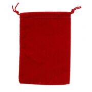 Chessex Large Suedecloth Dice Bags Red